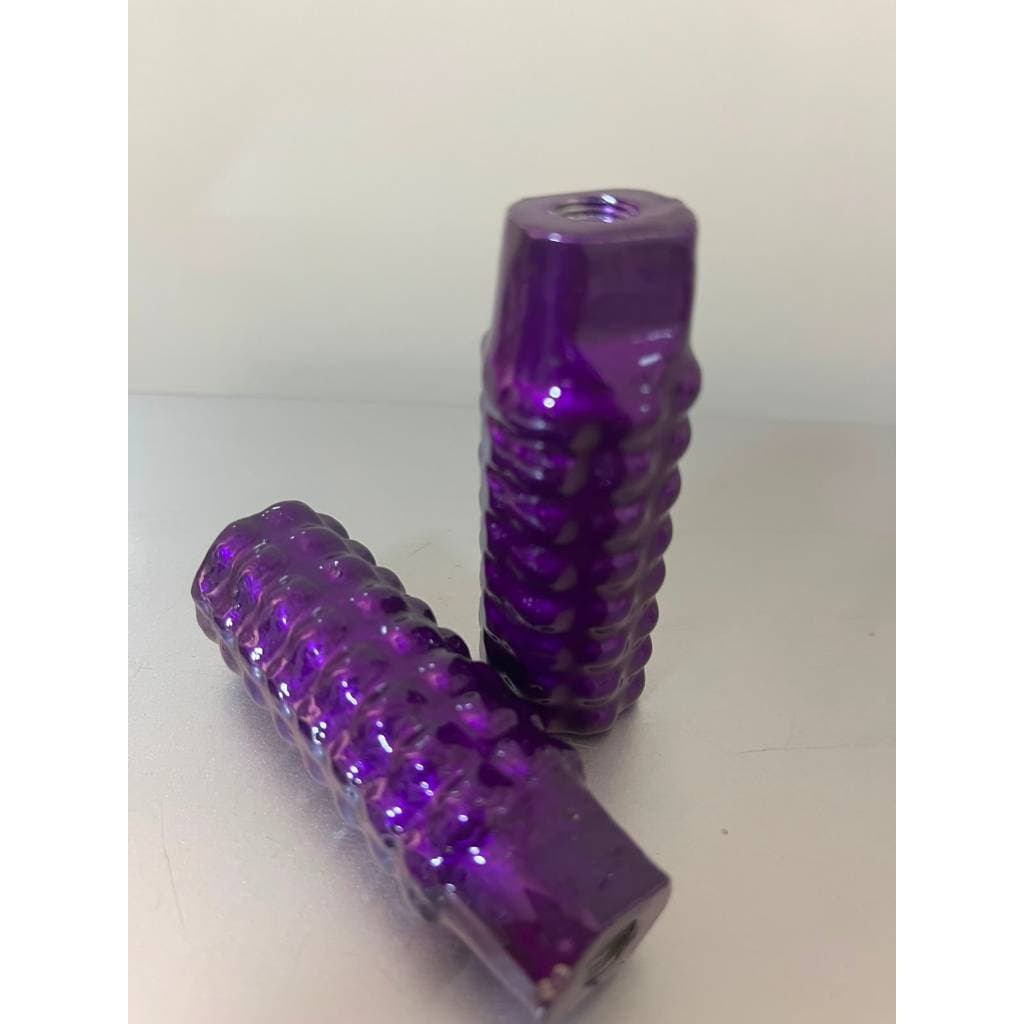 Par Apoio Trolhinha Suporte De Pé Eixo Para Manobras Pequena Na Cor ROXO