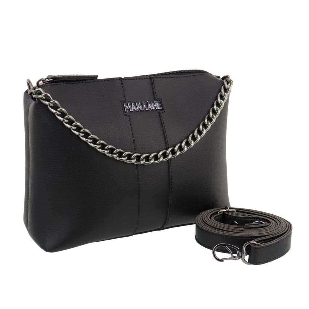 Bolsa Feminina Transversal Alça Pequena Lateral Corrente