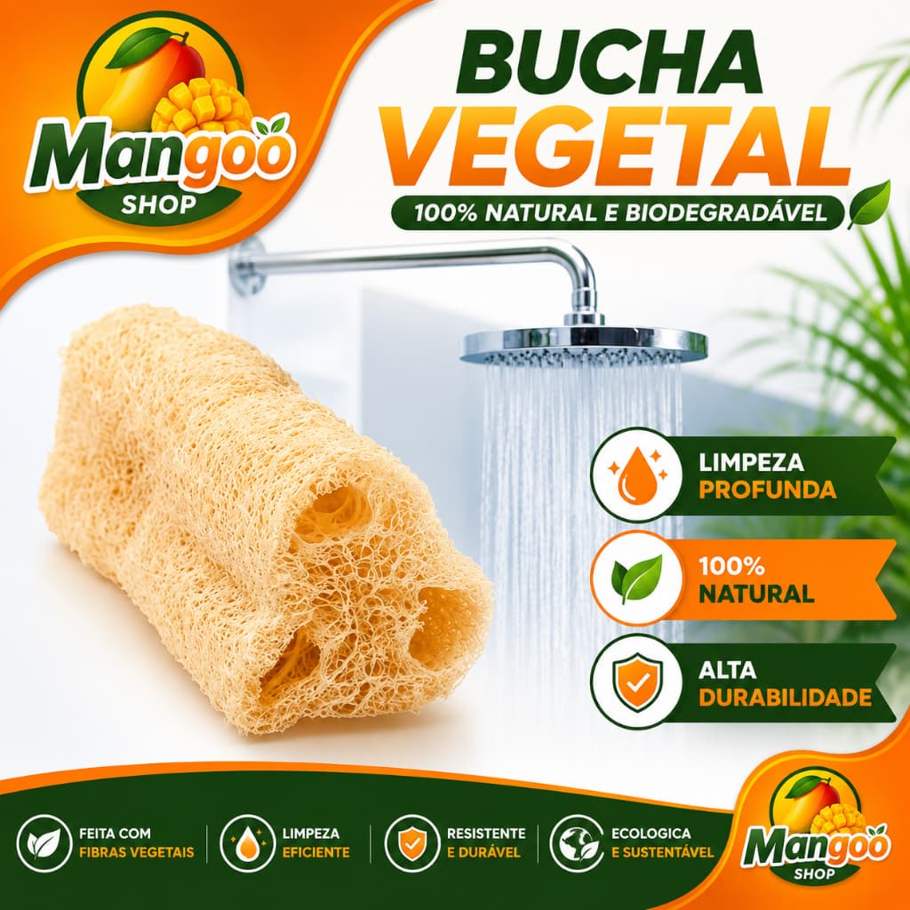 150 Esponja Bucha Vegetal Natural Banho Esfoliação Promoção