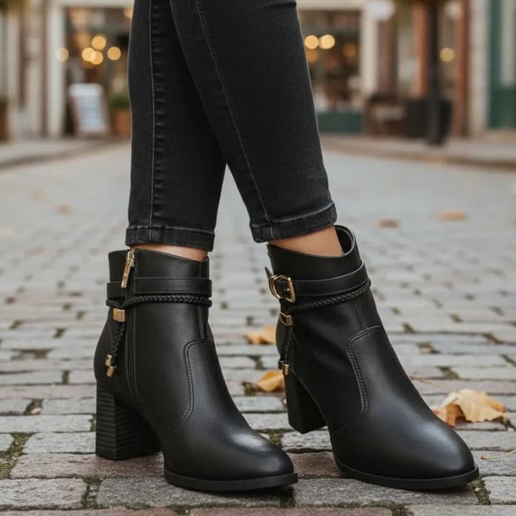 Bota Dakota Feminino Com Ziper D2751