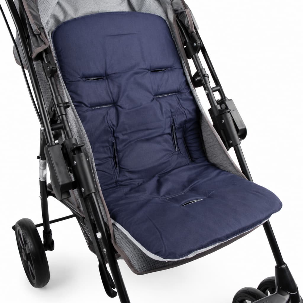 Colchonete para Carrinho de Bebê Universal com Espuma Ortobom D16 – Conforto e Segurança - azul marinho