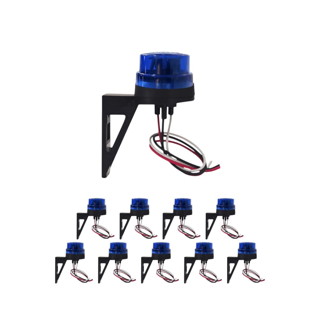 Kit 10 Rele Fotocélula Eletrônico Fototermico com Base Acende Automatico a noite Bivolt 1000w/1800va Goodlux