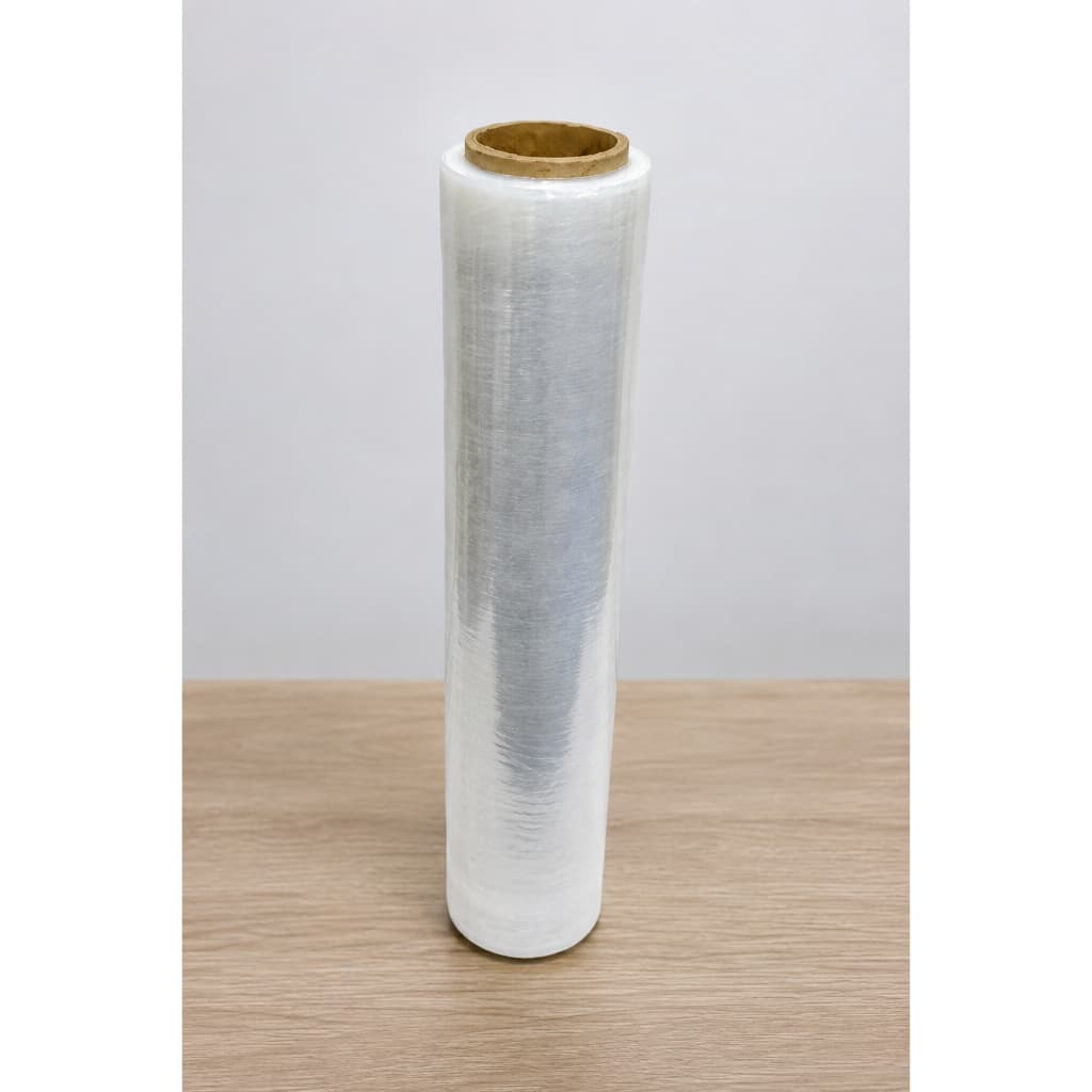 1 bobina filme stretch transparente 500x25 3kg plastico estiravel paletizacao e protecao de carga