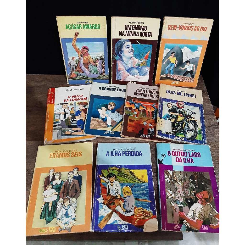 Livros Serie Vagalume Kit c/10 Leia a Descricao - Serie Vagalume