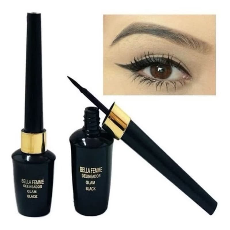 Delineador Líquido Preto Vult - Delineado Perfeito 2,5ml
