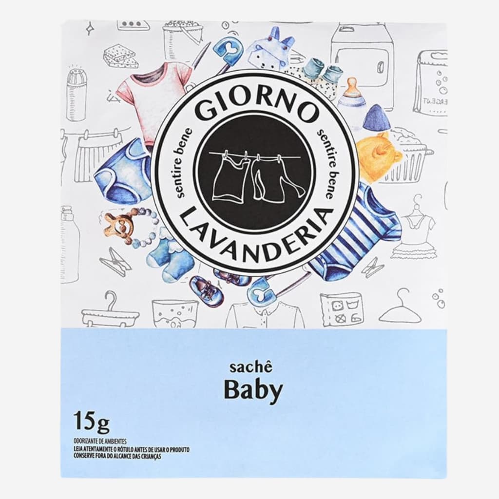 Sachê Perfumado Baby- Giorno Casa 15g