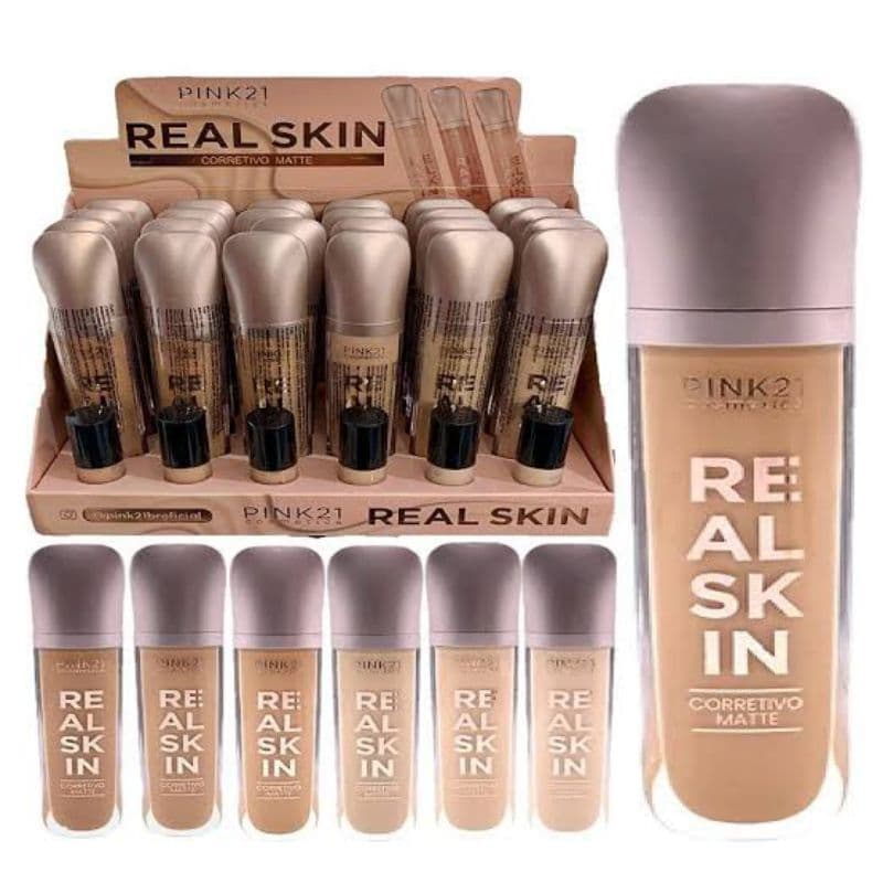 Corretivo Matte, Real Skin - Pink 21