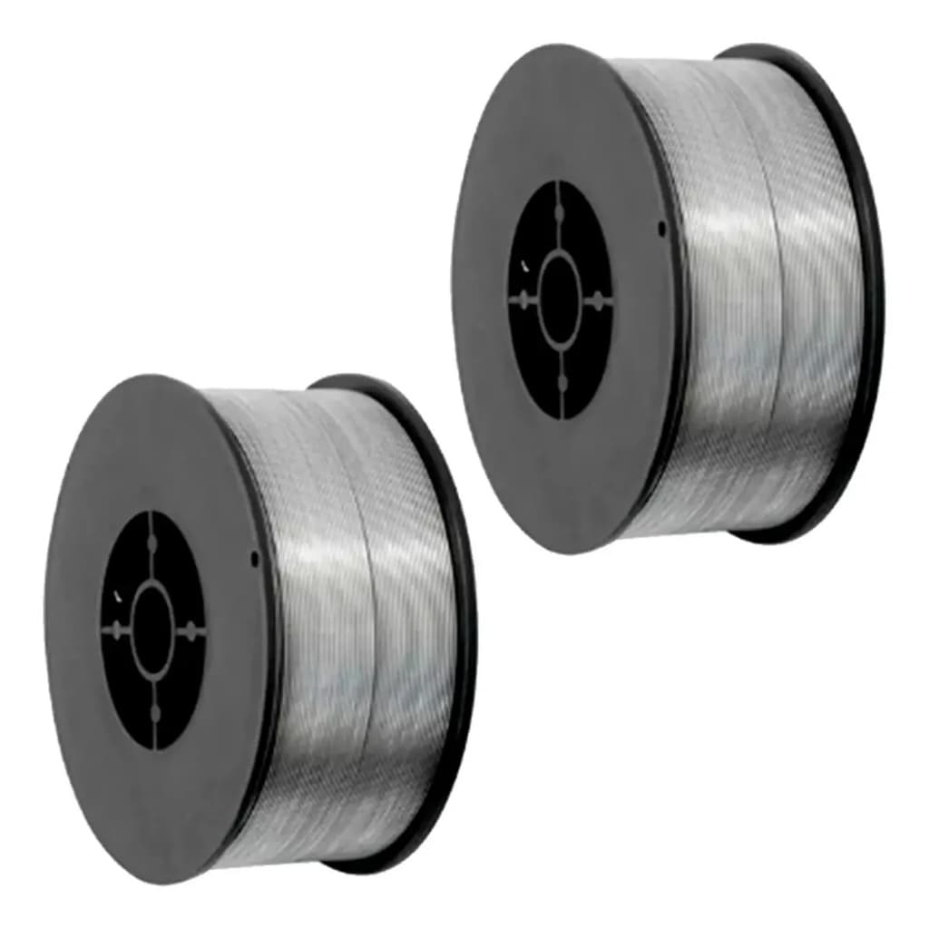 Kit 2 Arame De Solda Tubular 0.9mm Sem Gás Rolo De 1kg (Cada) - E71T-SG