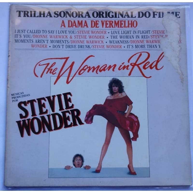 LP Disco de Vinil A Dama de Vermelho The Woman in Red Trilha Sonora do Filme