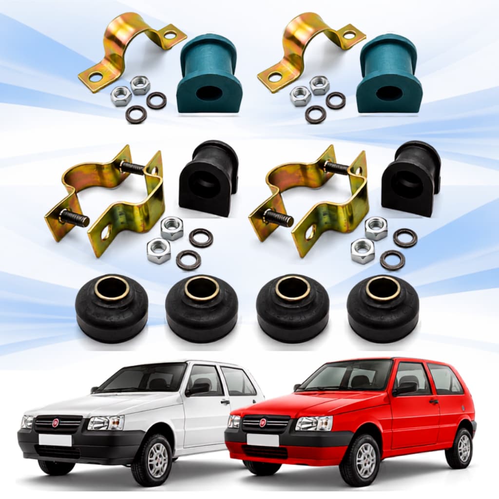 Kit Buchas Tensor Barra Estabilizadora Fiat Uno Mille 91 a 13