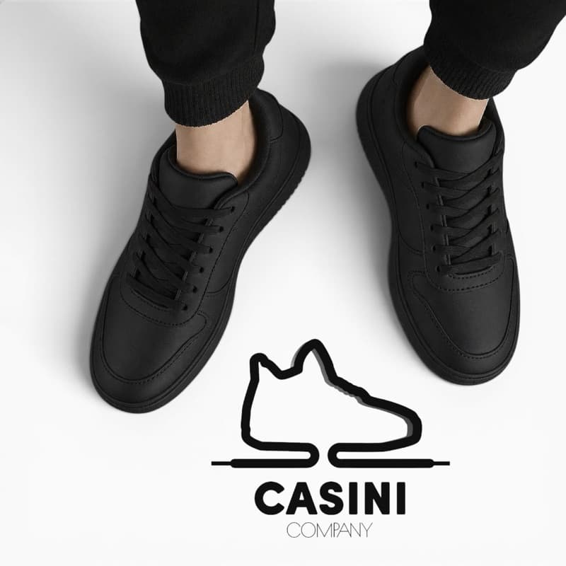 Tênis Preto Masculino Casual Unissex Lançamento