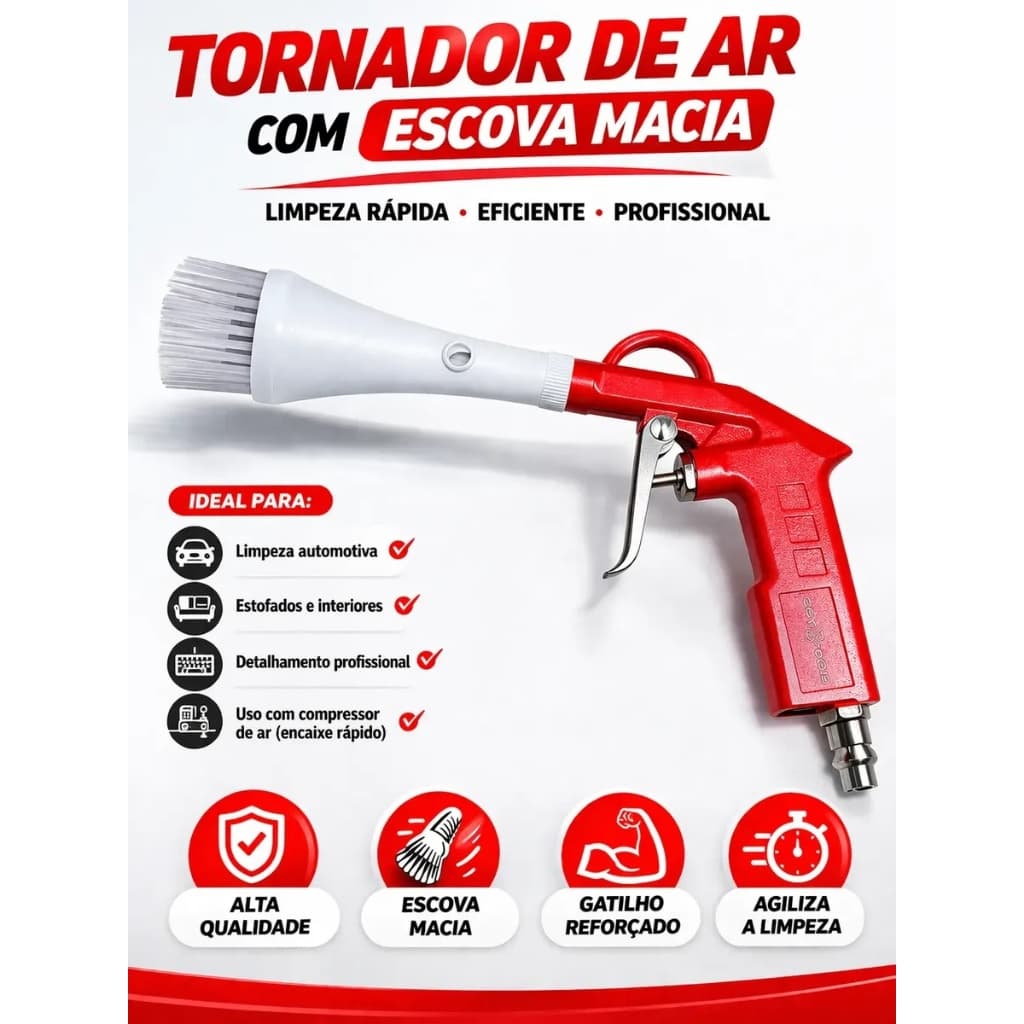 Tornador A Seco Ar Sem Reservatório Tornadora Tufão SGT