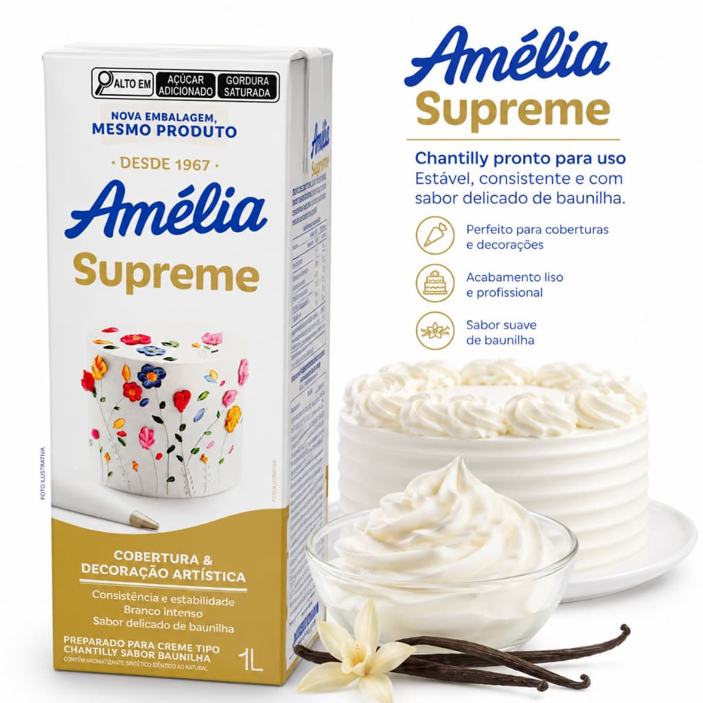 Chantilly Amélia Supreme 1L - Vigor