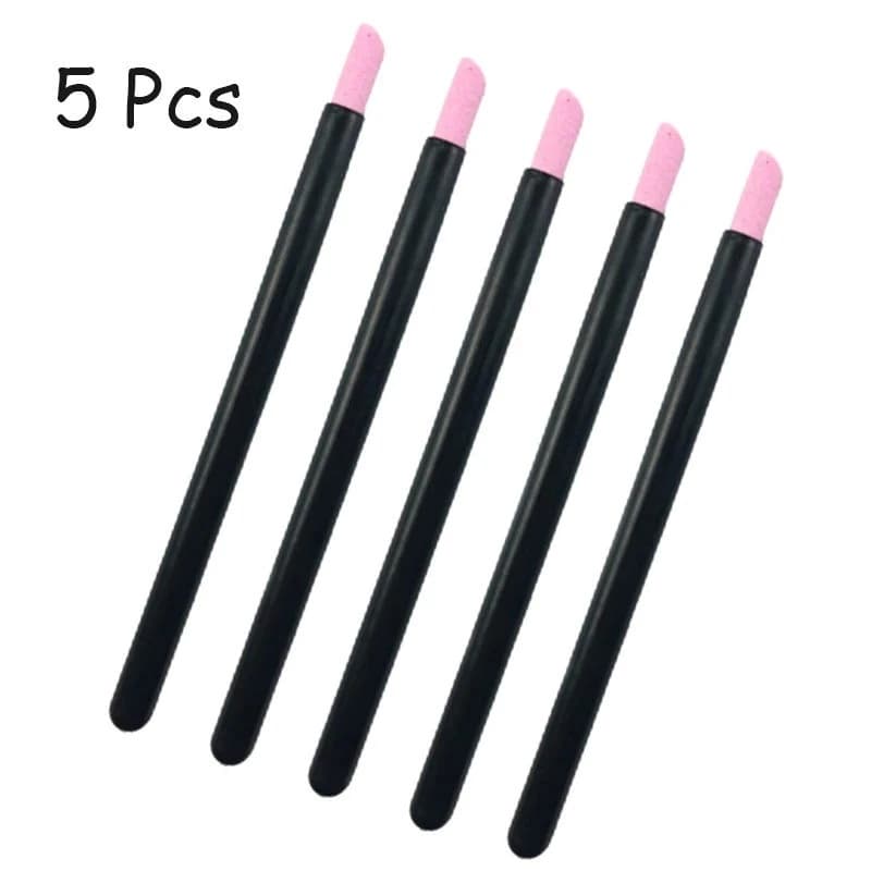 5 Pçs Caneta De Quartzo Removedor De Cutícula Do Prego Empurrador Cuidados Profissionais Unha Polonês Manicure