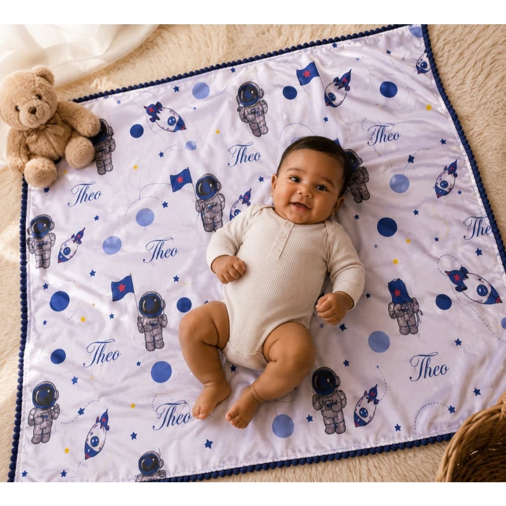 Manta Personalizada Para bebê