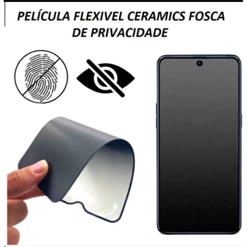 película de privacidade 9D cerâmica para iPhone