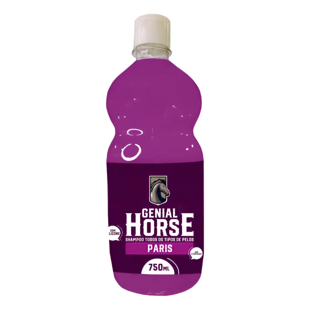 Shampoo Para Cavalo Paris 750ml Genial Horse