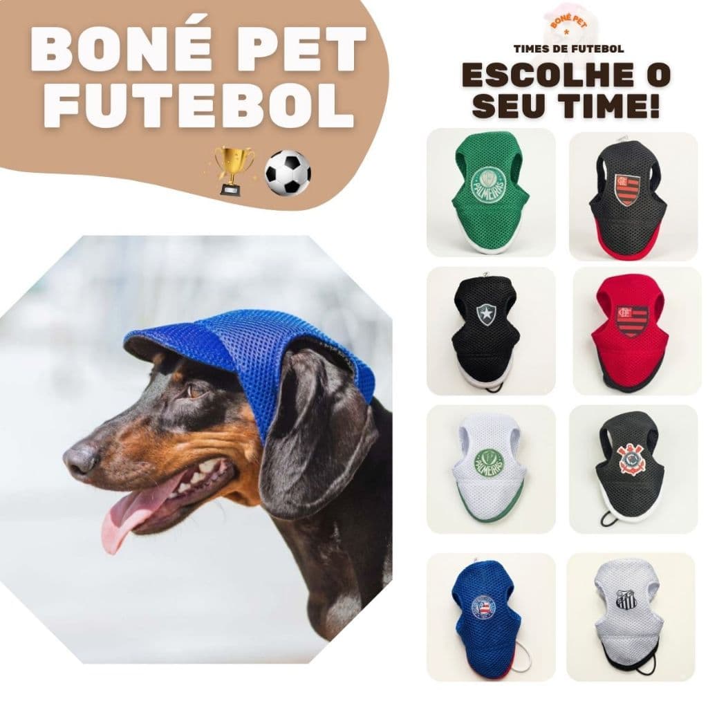 BONE PET TIMES PERSONALIZADOS PASSEIO VISEIRA PET