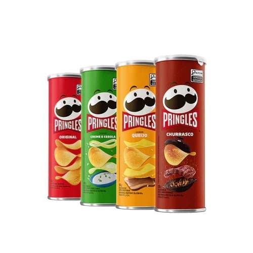 BATATA PRINGLES DIVERSOS SABORES COMBO 6 UNIDADES - SALGADINHO
