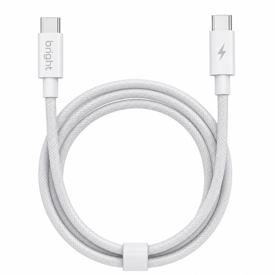Cabo 3 em 1 Tipo-C 1 Metro Branco Bright