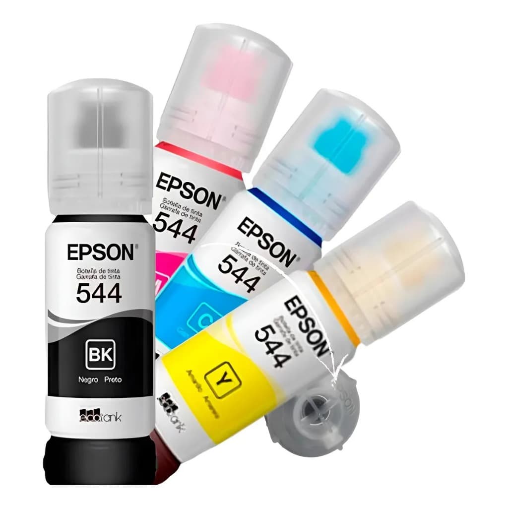 Kit Com 4 Refis De Tinta T544 Colordas T544520