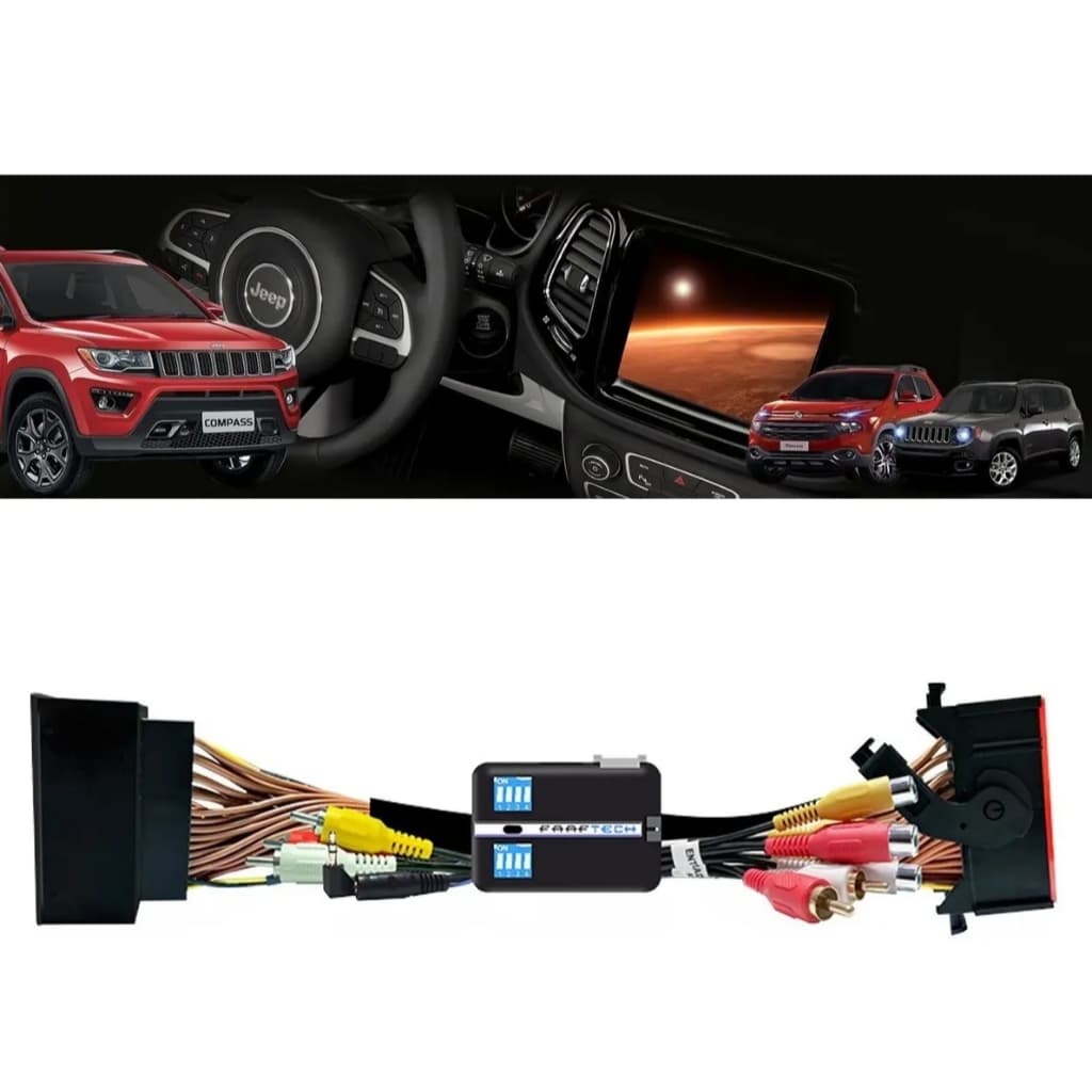 Interface para instalação de acessórios no Fiat Toro e Strada 2021 FT-VF-UC3 Faaftech