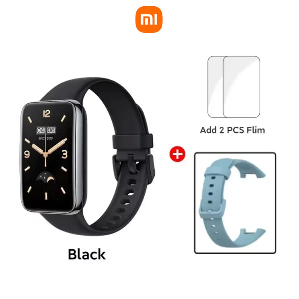 Smartwatch Xiaomi Mi Band 7 Pro Original 🇧🇷 Envio do Brasil GPS Tela AMOLED 5ATM