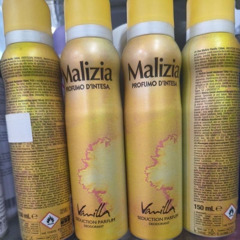 Desodorante Malizia Vanilla 150 ML