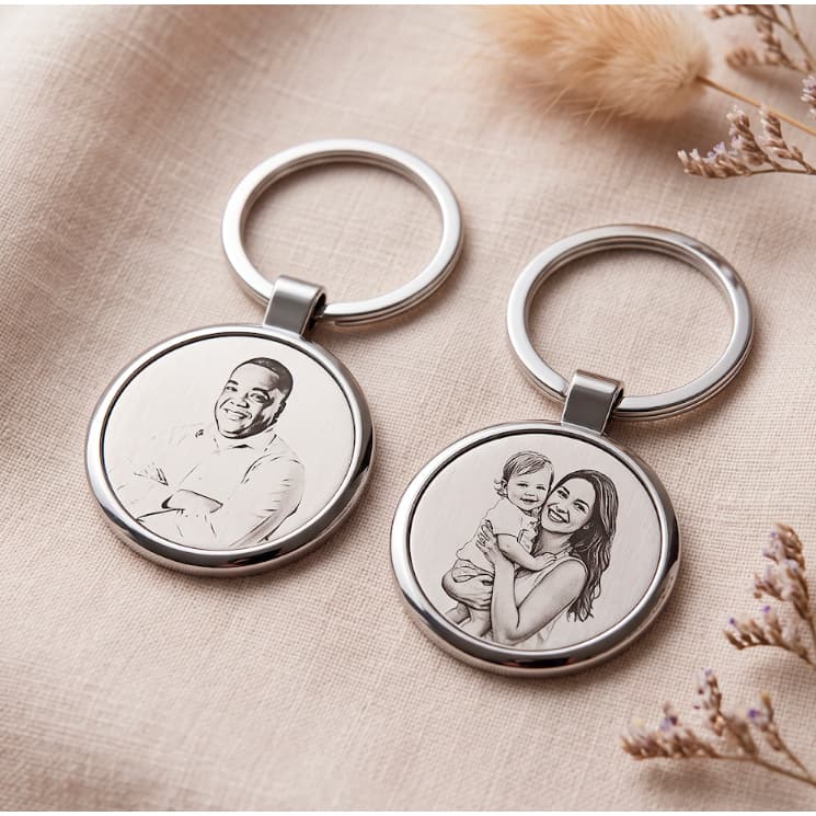 Chaveiro Personalizado com Foto e Frase Presente para Família Pai Mãe Avós Tios e Pessoas Especiais