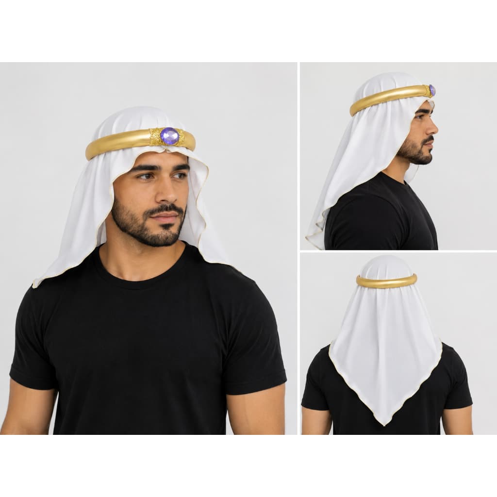 TURBANTE ARÁBE FANTASIA ADULTO
