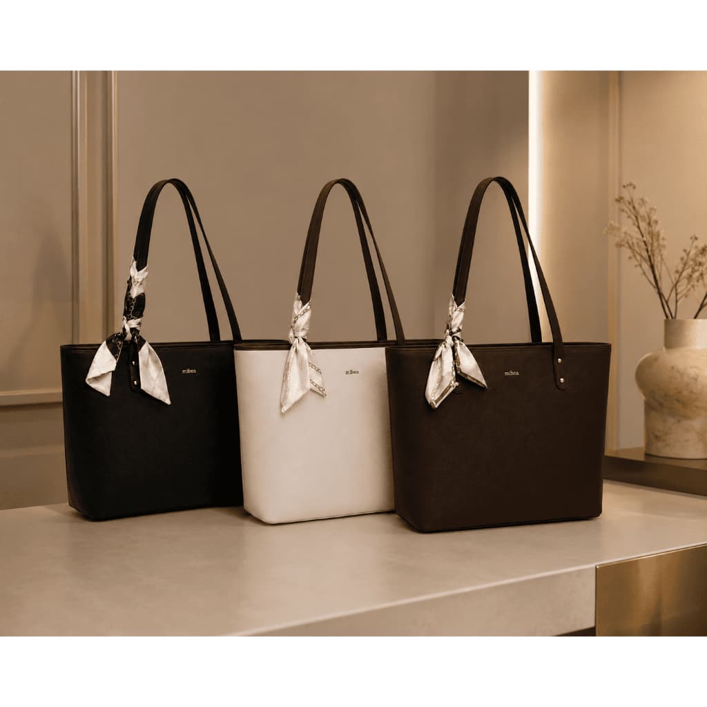 Bolsa Feminina Ombro Tote Bag Couro Pu com Alça Trabalho Faculdade Dia a Dia Clássica Elegante Ipad