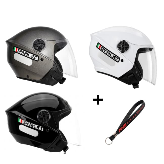 CAPACETE EBF NEW FIT ABERTO MOTOBOY VÁRIAS CORES TOP ORIGINAL MASCULINO FEMININO CERTIFICADO NOVO + CHAVEIRO