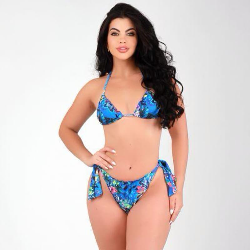 Biquíni  de Amarrar Poliamida Premium — Modelo Elegante e Versátil