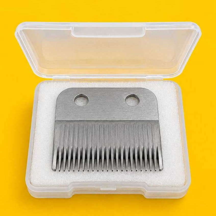 Lâmina de Corte de Cabelo para Uso Doméstico para Uso Profissional de Barbearia (Prata)