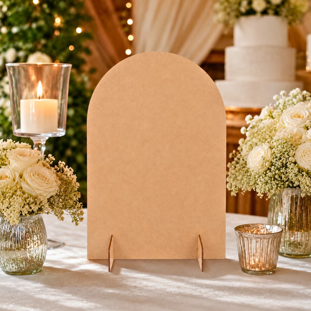 Mini Painel Romano De Mesa Em MDF Cru Produto Versátil Artesanato Festas E Decoração Comercial M163
