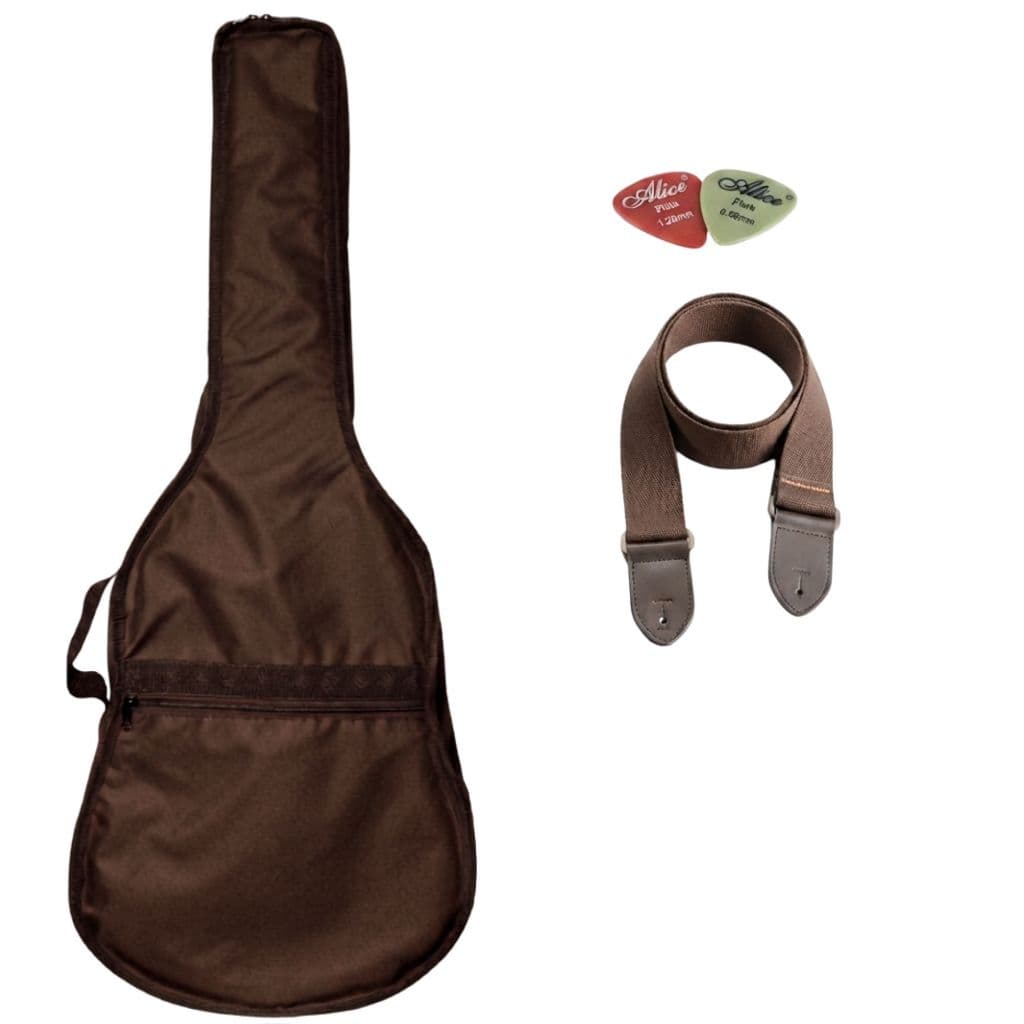 Kit Capa violao Classico Folk  Acolchoado com Correia