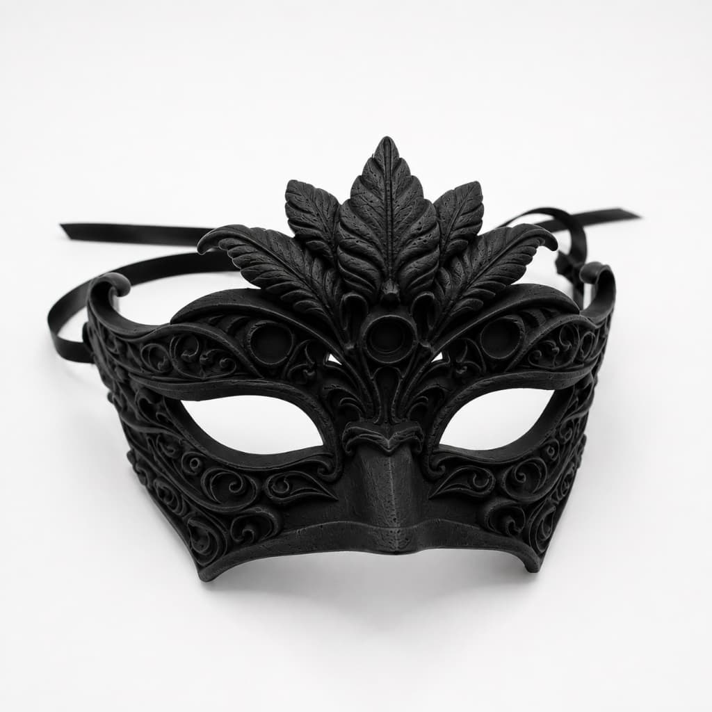 Máscara Veneziana Fênix Feminina Luxo Veneza Baile Máscaras Carnaval Fantasia Halloween Cosplay