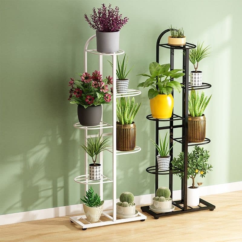 5/6/8 níveis Suporte para plantas prateleira de exposição suporte para plantas interior exterior jardim flores supor