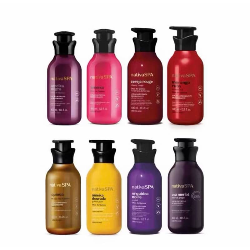 Loção Hidratante Desodorante corporal nativa spa
