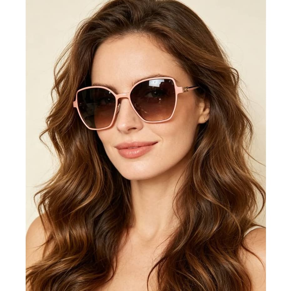 Armação De Óculos Feminino Com Clipon 2 Em 1 Metal Envio rapido Di9040