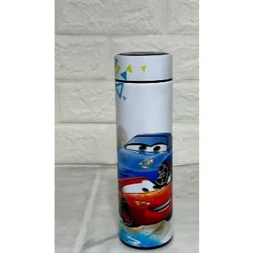 Garrafa Térmica Carros 450ml Escola Brinde Infantil Presente Lembrança