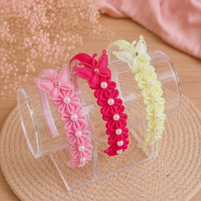Kit tiara infantil arco de cabelo laços arquinhos tiarinha diadema acessórios de cabelo cores sortidas