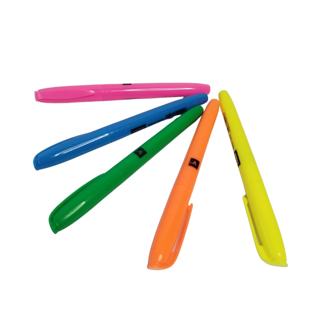 Marca Texto Neon Fluorescente Caneta Marca Texto Escolar Planner Diversas Cores