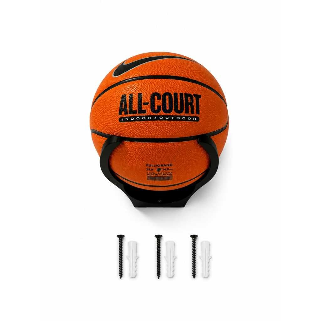 Suporte Para Bola De Basquete De Parede + Parafuso e Bucha
