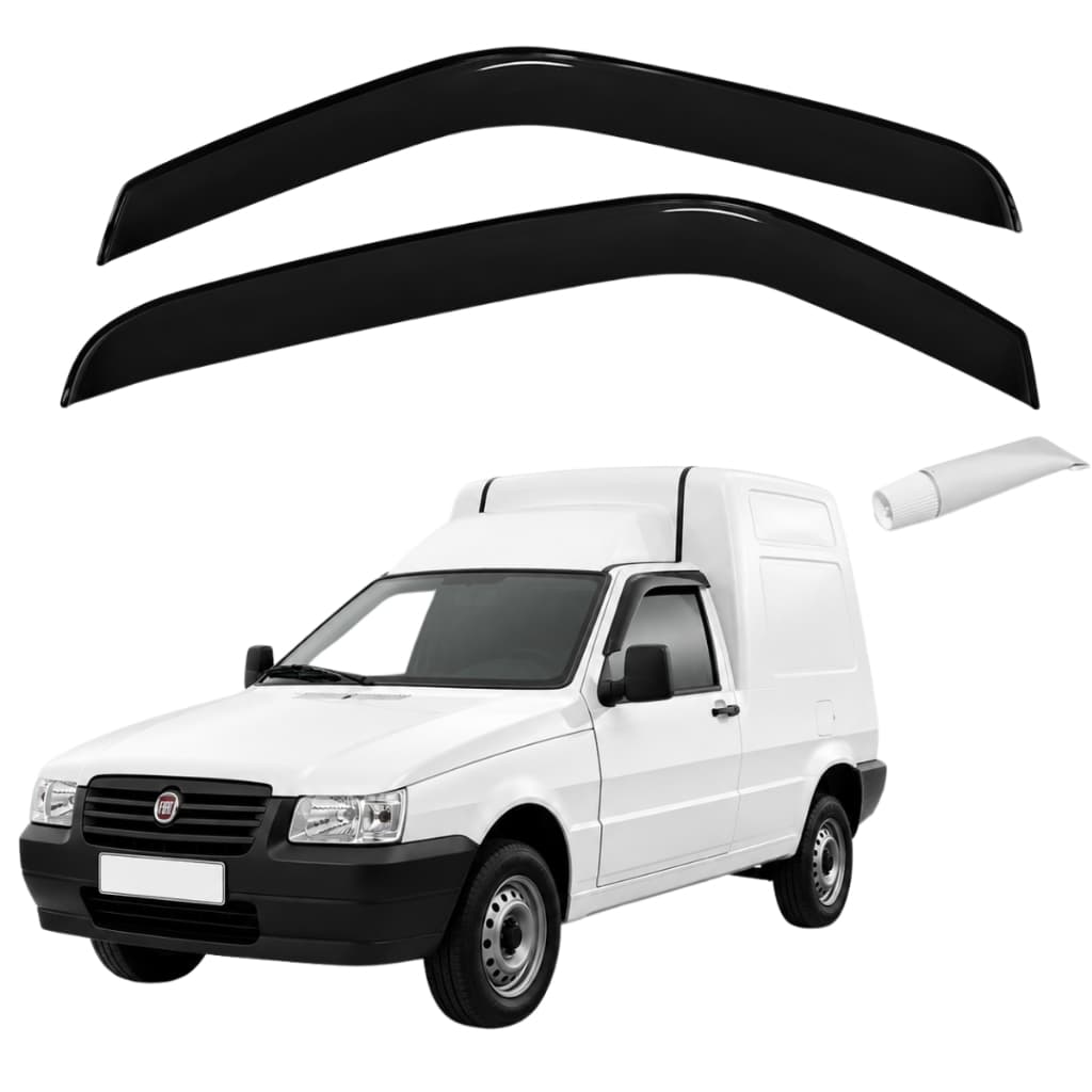 Calha Defletor De Chuva Acrilico Fiorino Fire 03 A 13 2P