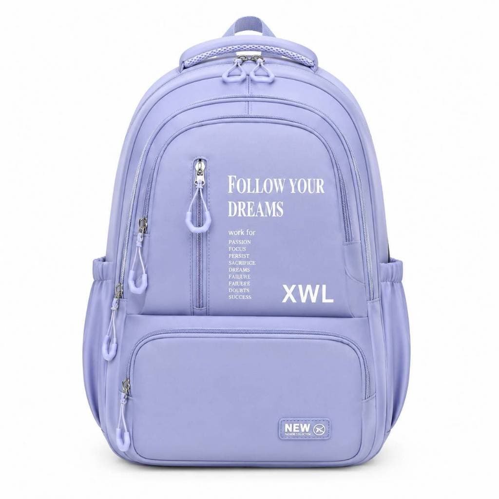 Mochila Escolar Juvenil Grande Capacidade Com Múltiplos Compartimentos Estilo Casual Para Escola Faculdade E Dia a Dia