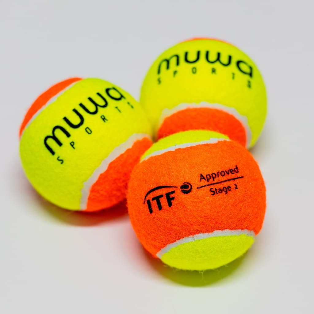 Bolas de Beach Tennis | Kit 60 bolinhas | ITF Stage 2 | Muwa Sports