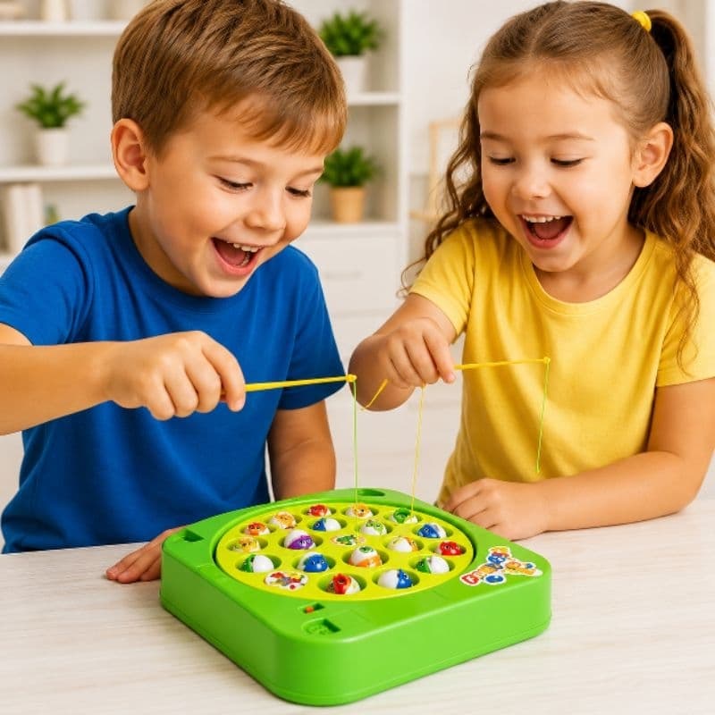 Brinquedo Jogo Infantil Pescaria Pega Peixe Pesca Maluca