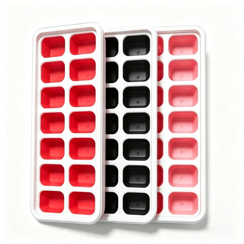 Forma de Gelo em Silicone Belakaza 14 Cubos