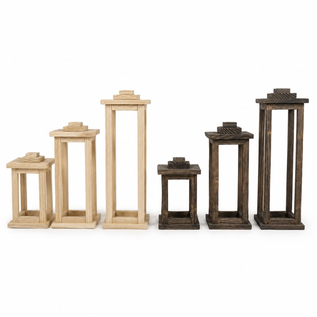 Kit 3 Luminárias Marroquinas Porta Velas Decoração Rustica Jardim Sala Varanda Área Gourmet